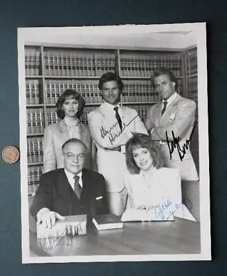 L.A. Law TV Show Signed / Autographed Photo Bernsen Hamlin FIVE SIGNATURES RARE- • $99.99