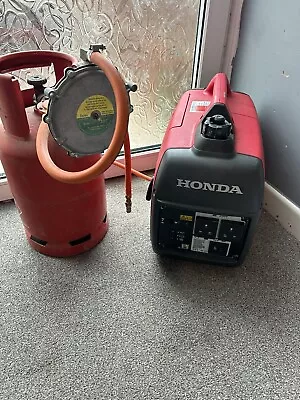 Honda EU20i Generator Inverter Dual Fuel LPG Portable Lightweight • £600