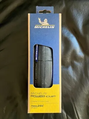 Michelin Power Cup 700c 25 Black New Clincher Tube Type • $60