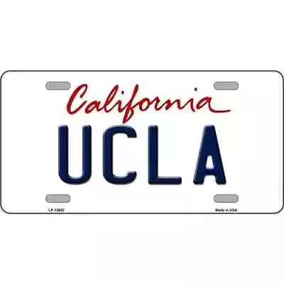 NCAA UCLA Bruins License Plate State Background Metal Tag U.S.A. California New • $10