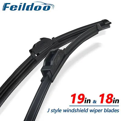 Feildoo 19 &18  Windshield Wiper Blades Fit For MINI Cooper 2002-2011 Set Of 2 • $11.99