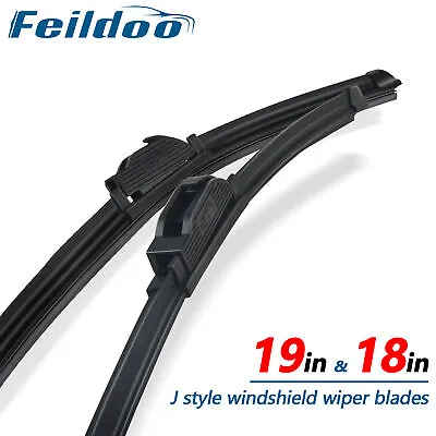 Feildoo19 &18  Windshield Wiper Blades Fit For MINI Cooper 2014-2018 Set Of 2 • $11.99