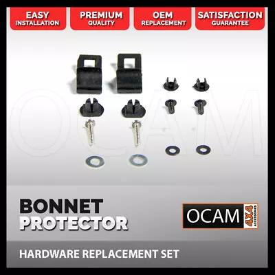 Replacement Bonnet Protector Clips For Holden Colorado RC 2008-11 Fitting Kit • $39