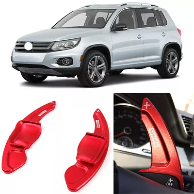 Alloy Add-On Steering Wheel DSG Paddle Shifters Extension For VW Tiguan 2010-17 • $36.09