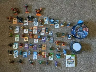 $85 • Buy Skylanders Giants Lot Of 44 Figures, Game & Portal Power For Xbox 360 Tested