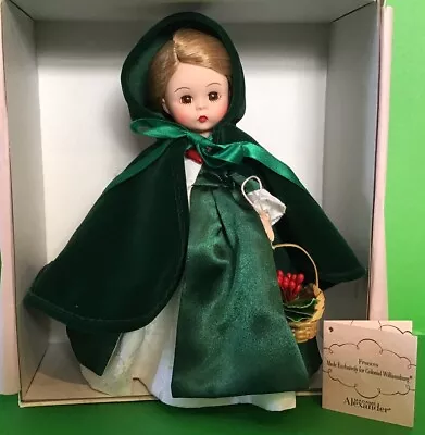 Madame Alexander 8” Doll FRANCES COLONIAL WILLIAMSBURG 41835 2005 RETIRED • $140