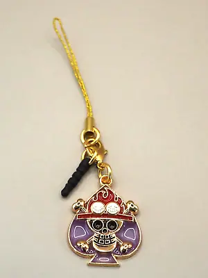 One Piece Pirate Flag Strap Earphone Jack Japan A987 • $21.99