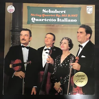 Schubert  String Quartet Op. 161 D. 887  Quartetto Italiano  Philips 9500409  M- • $17.97