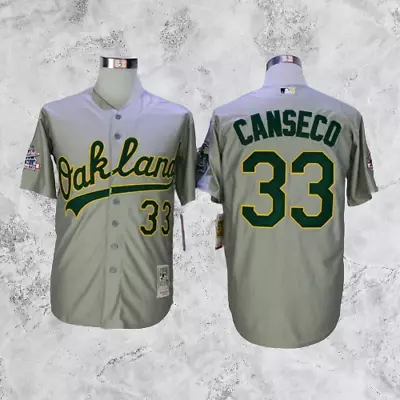 Oakland Athletics #33 Jose Canseco Cool Base Men's Stitched Jersey • $63.99
