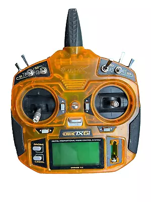 Digital Proportional Radio Control System Orange Rx TX6i Transmitter • £20