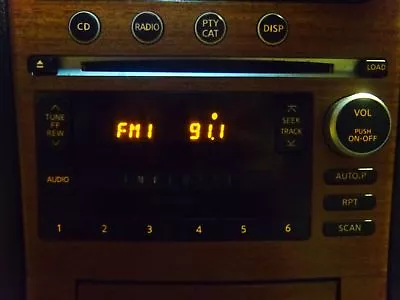 Oem Radio 2005 Infiniti G35 Receiver Am/fm/6-cd Bose Audio 28185-ac705 • $147.17