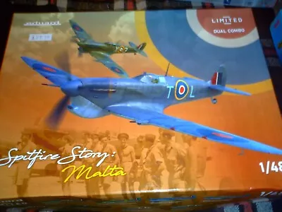 Eduard 1/48 Scale Wwii Raf Spitfire Mk.vb And Mk.vc Spitfire Story Malta • £29.99