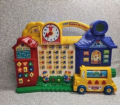 VTECH LITTLE SMART EXPLORE MY SCHOOL Learning Kids Toy Tested And Working • $12.59