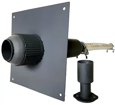 Generator Exhaust Extension Muffler W/Wall Mounting Kit - Universal Fit • $149