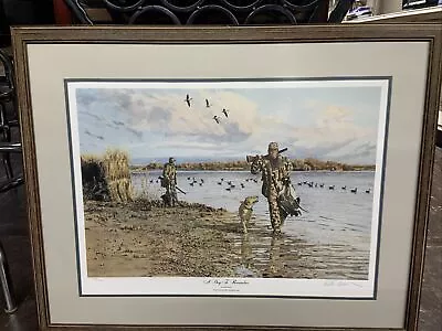 Peter Corbin  A Day To Remember  Lithograph Signed Framed Matted 256/4500 • $249.99