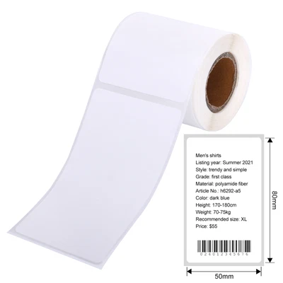$10.35 • Buy Label Printer Sticker Thermal Label Paper Self-Adhesive Printable Paper B2H3