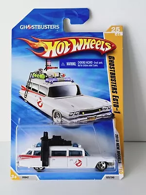 2010 Hot Wheels - Ghostbusters Ecto-1 #025/240 - 1:64 Diecast • $10.99