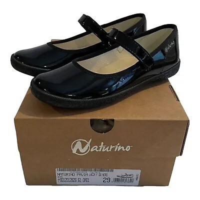 Naturino Pavia Mary Jane Ballerinas Patent Strap 12 Girls • £48.21