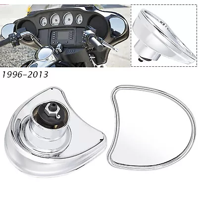 Chrome Batwing Fairing Mount Side Mirror For Harley Electra Street Glide 1996-13 • $26.58