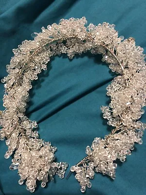 NEW Multi Beaded Statement Wedding Headband / Bridal Hair Accessory • £10