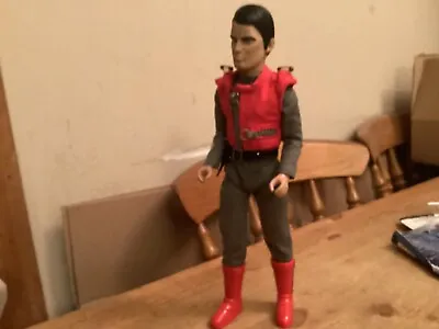 2001 Captain Scarlet 12  Action Figure Gerry Anderson By Vivid Fully Tested • £7.99