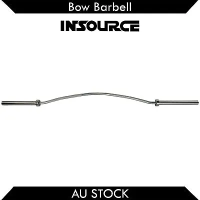 Bow Barbell Olympic Buffalo Bent Bar Home Gym Weight Lifting Squat • $229.68