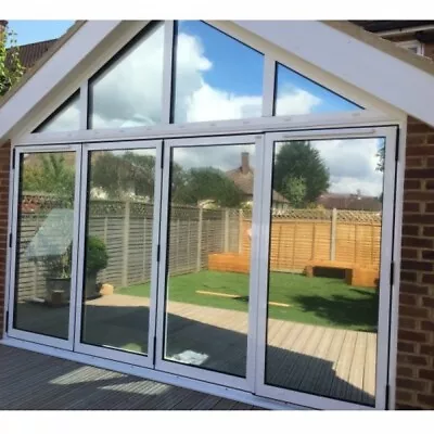 Reflective Silver 20 Solar Mirror Window Film One Way Privacy Glass Sticky Tint • £259.58