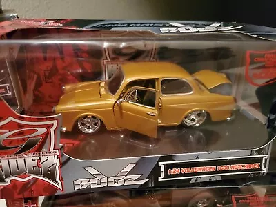 MISB Maisto V-Bugs G-Ridez Licensed VW Notchback 1:24 Urban Diecast Collection  • $59.99