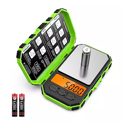 200G/0.01G Digital Pocket Scale Mini Jewelry LCD Tare Calibration Green • $25.66