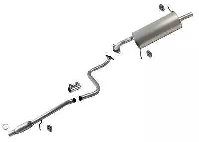 Weld On Rear Resonator Exhaust System Muffler For Mazda 2 2011-2014 1.5L • $290