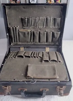 Vintage 1940s-50s? Military? Technician Display Tool Carry Box Brief Case  • $67.99