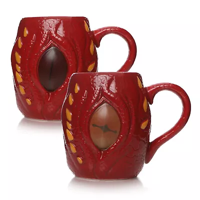 £22.27 • Buy Lord Of The Rings - Smaug Cup - 3D Thermal Effect Coffee Mug Hobbit - Dragon Eye