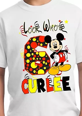 Mickey Mouse Birthday Shirt / Mickey Mouse Shirt / Mickey Mouse Party Supplies • $18.99
