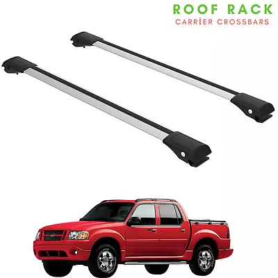 Fits Ford Explorer Sport Trac 01-05 Roof Racks Rails Carrier CrossBars Silver • $129.99