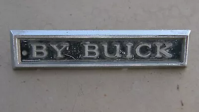 1971 Buick GS 350 455 Stage 1 Original GM Trunk Deck Lid BY BUICK Emblem 1378552 • $24.99