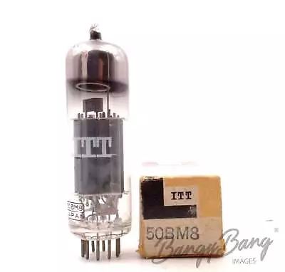 ITT 50BM8/UCL82 Audio Frequency Triode Power Audio Vacuum Tube Valve- Bangybang. • $42