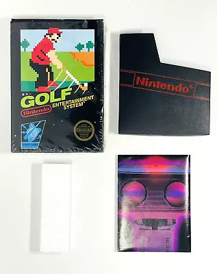 Golf (1985) - Nintendo NES - Authentic Box And Poster Only - No Game • $25