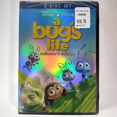 A Bug's Life DVD Disney/Pixar Two-Disc Collector's Edition 2003 New/sealed • $11.99