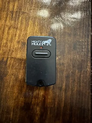 Mighty Mule Single Button Gate Opener Remote Remote Black • $8.99