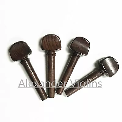 Violin Peg Set (4 Pegs) 4/4 Size Rosewood  High Quality US Seller!!! • $9.90