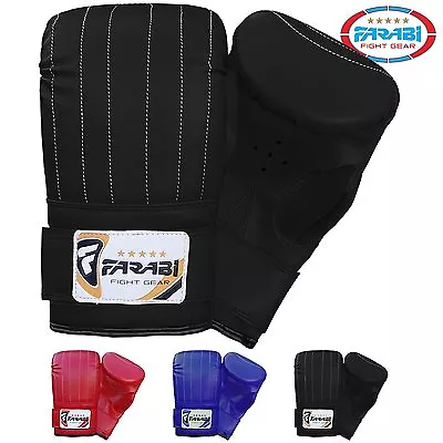 Farabi Boxing Bag Mitts MMA Muay Thai Fitness Training Gym Punching Gloves  • $19.99