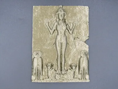 Ishtar Ancient Mesopotamia Goddess Mythological 3D Printed Relief Sculpture 5 In • $24.99