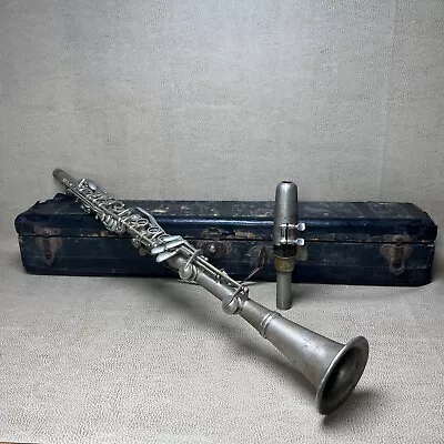 American Metal Clarinet Henry Gunckel  1940s • $125