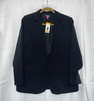 Vince Camuto Women's Long Sleeve Blazer ( Black - Medium Or Large ) • $32.50