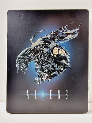 ALIENS Steelbook Limited Edition BLU-RAY 2016 & Collectors Cards RARE • £34.95