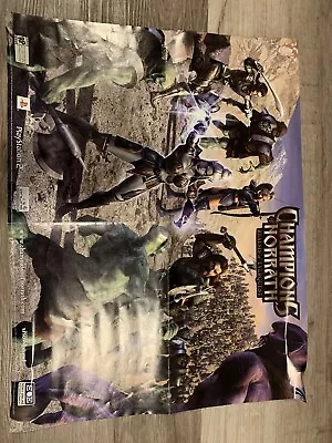 Champions Of Norrath Realms Of EverQuest Electronic Gaming Monthly Poster • £14.24