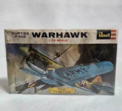 Vintage 1/72 Scale Curtiss P-40E Warhawk Model Airplane Kit Revell # H-635:49 • $18