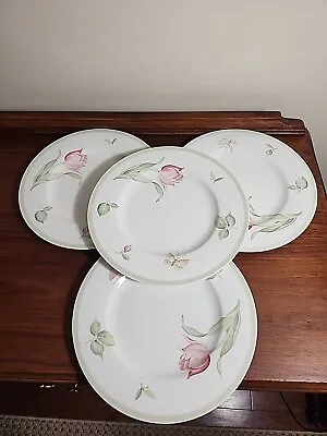 Villeroy & Boch Florea Set Of 4 Dinner Plates 10 5/8  Country Collection • $45