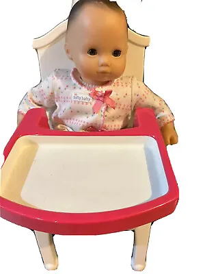 $56 • Buy American Girl Doll Bitty Baby, High Chair And Wooden Crib