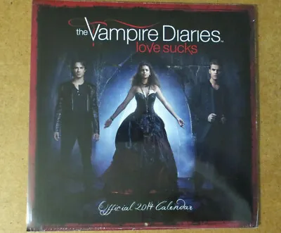 Vampire Diaries 2014 UK Calendar Nina Dobrev Ian Somerhalder Paul Wesley Photo • £62.69
